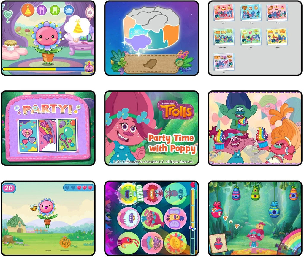2 Pack Trolls Party Time With Poppy And Cookie's Sweet Treats J763