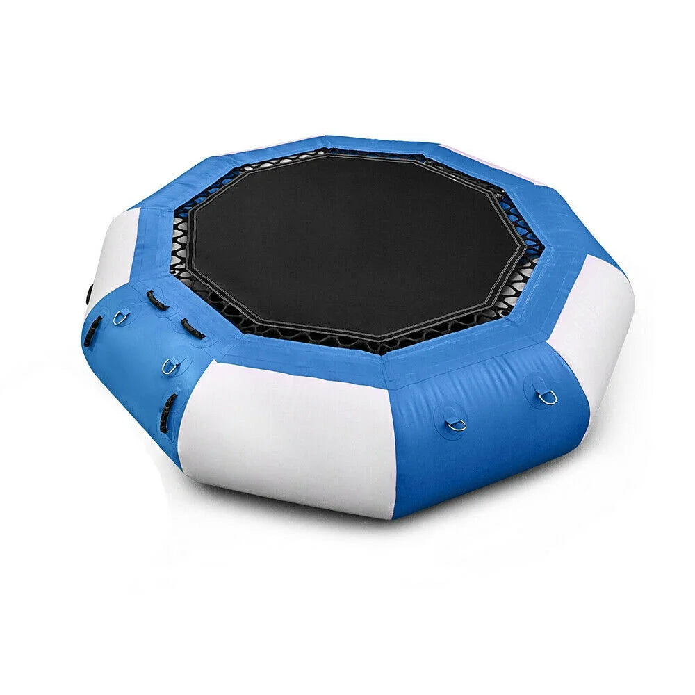 17Ft Inflatable Water Trampoline Floating Jump Bounce Platform 400kg/ 880lb Z225997