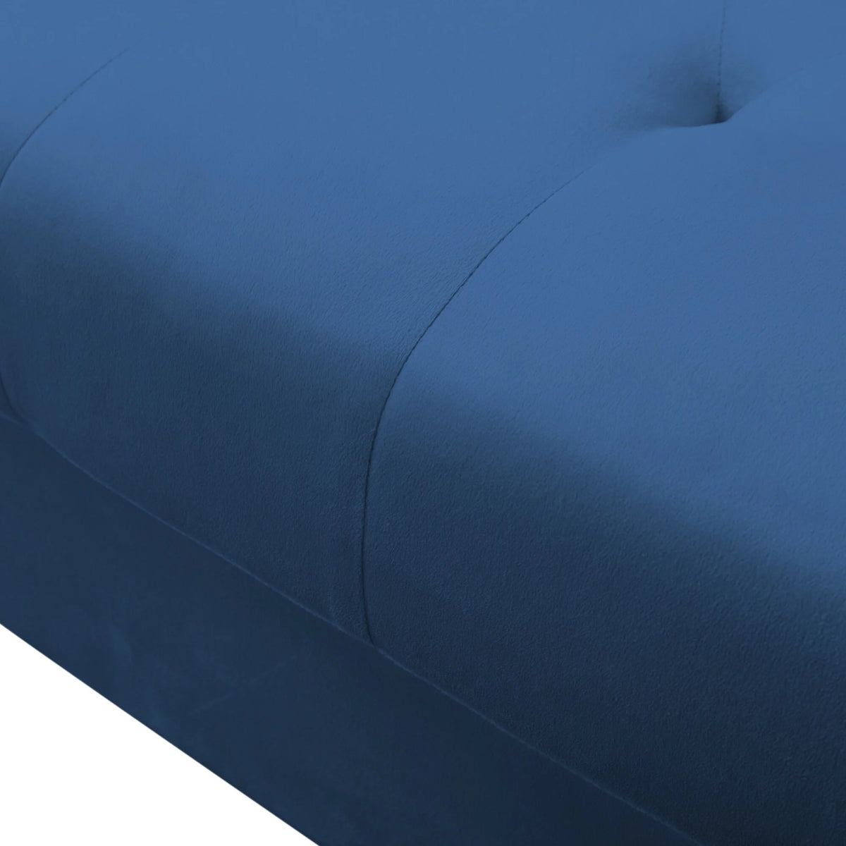 Navy Blue U-Shaped Sectional Sofa with Ottoman T30811