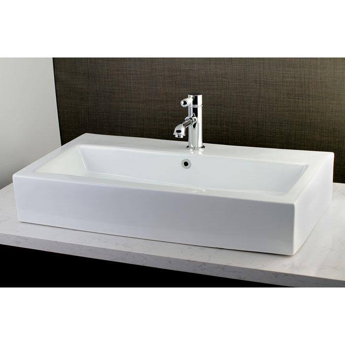 White Vessel Sink F180517