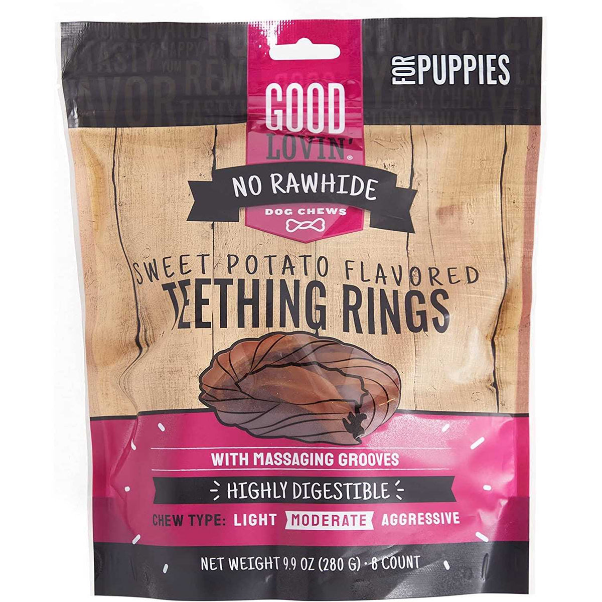 Sweet Potato Puppy Ring Dog Treats J674