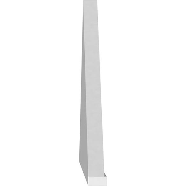 82x22W x 21-1/2x22H x 2x22P PVC Pediment O645