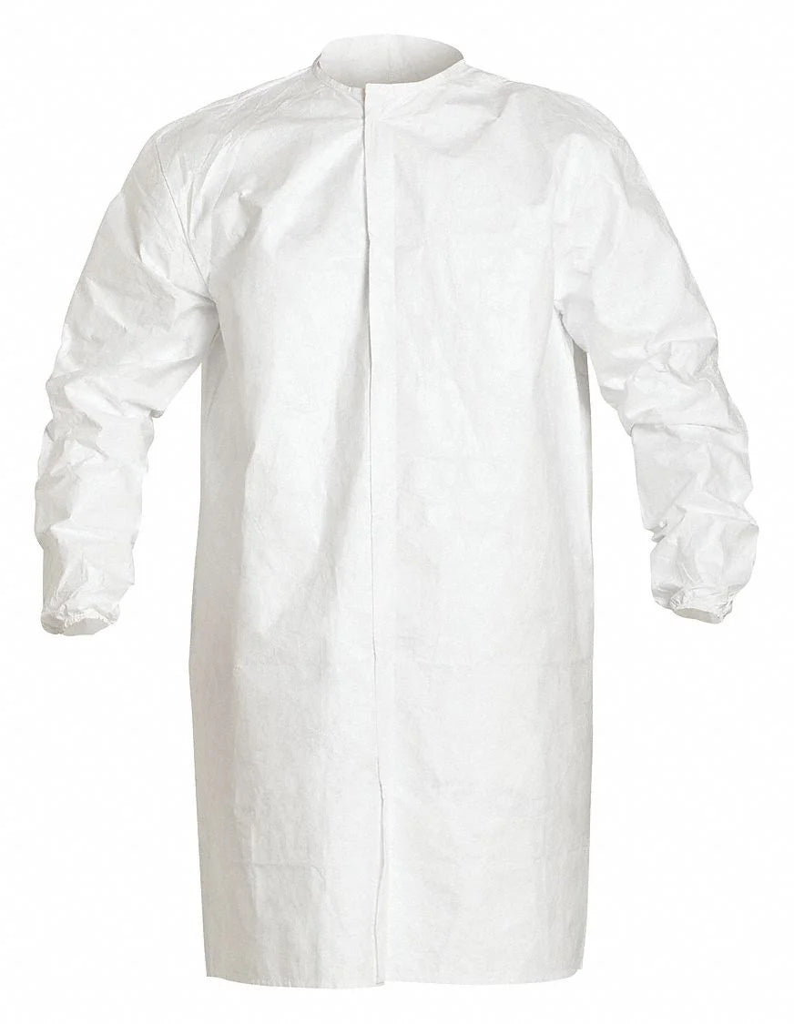 White Disposable Frock XL C558