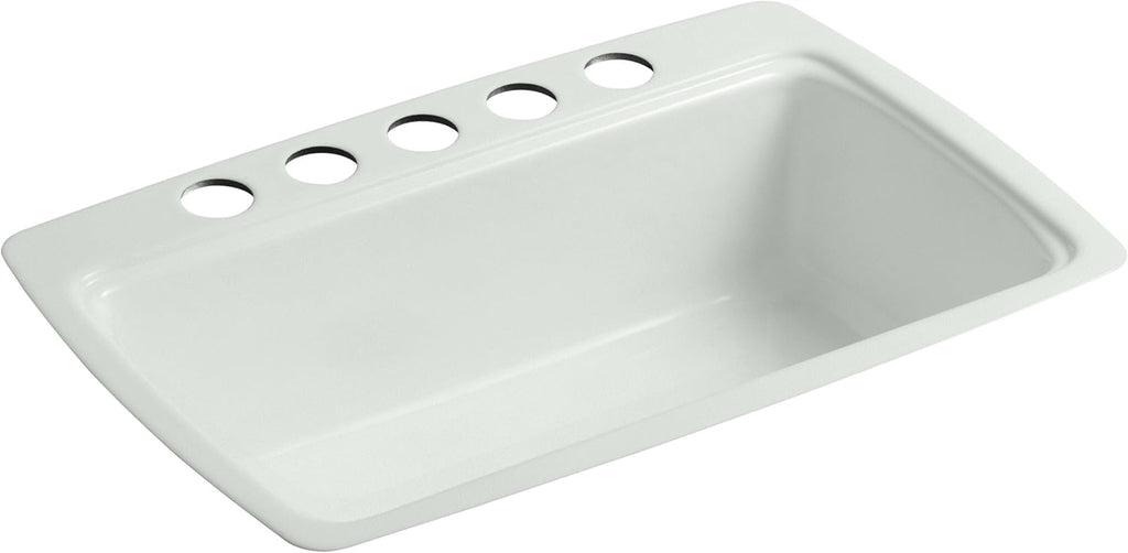 White Undercounter Kitchen Sink H315