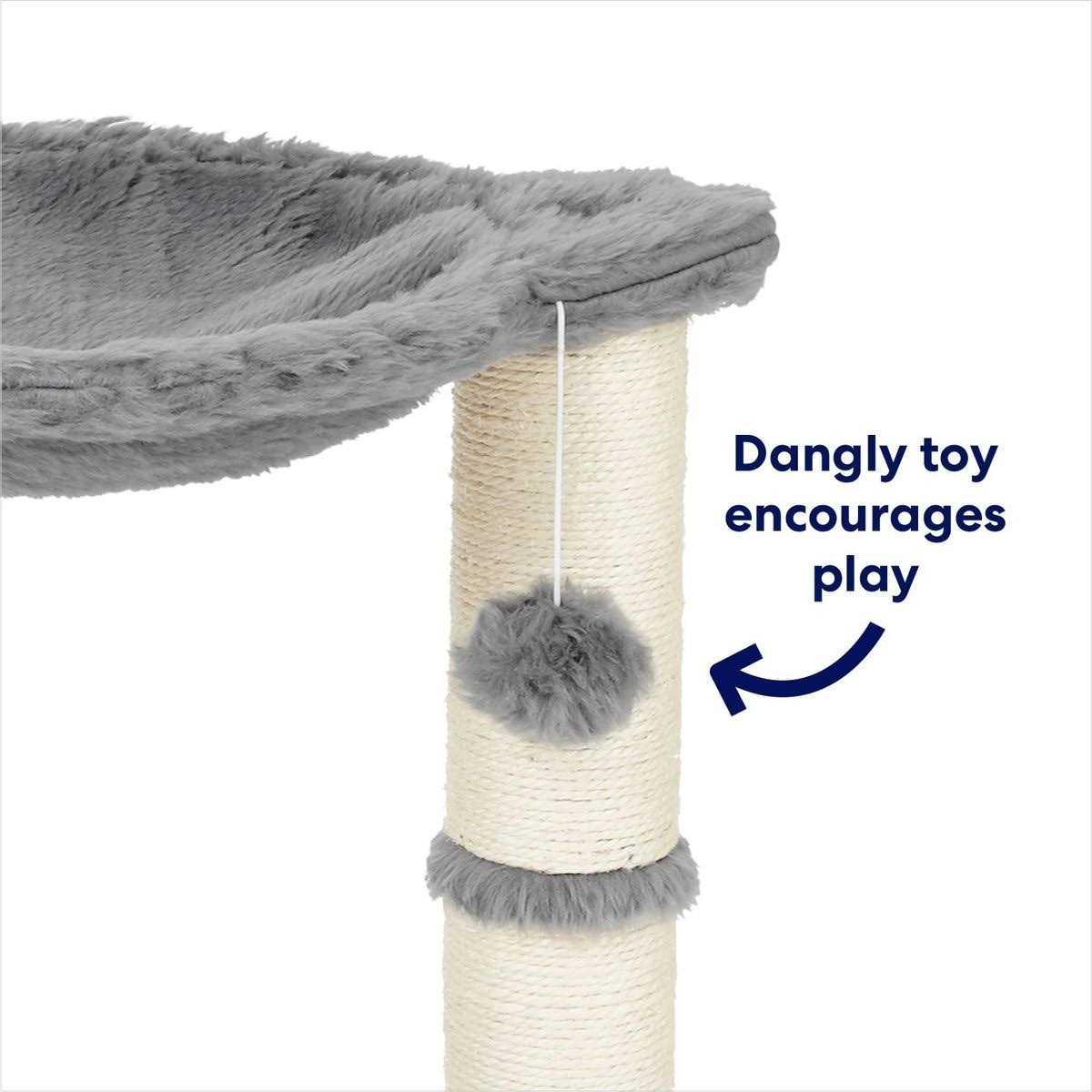 20-in Faux Fur Cat Tree T3935