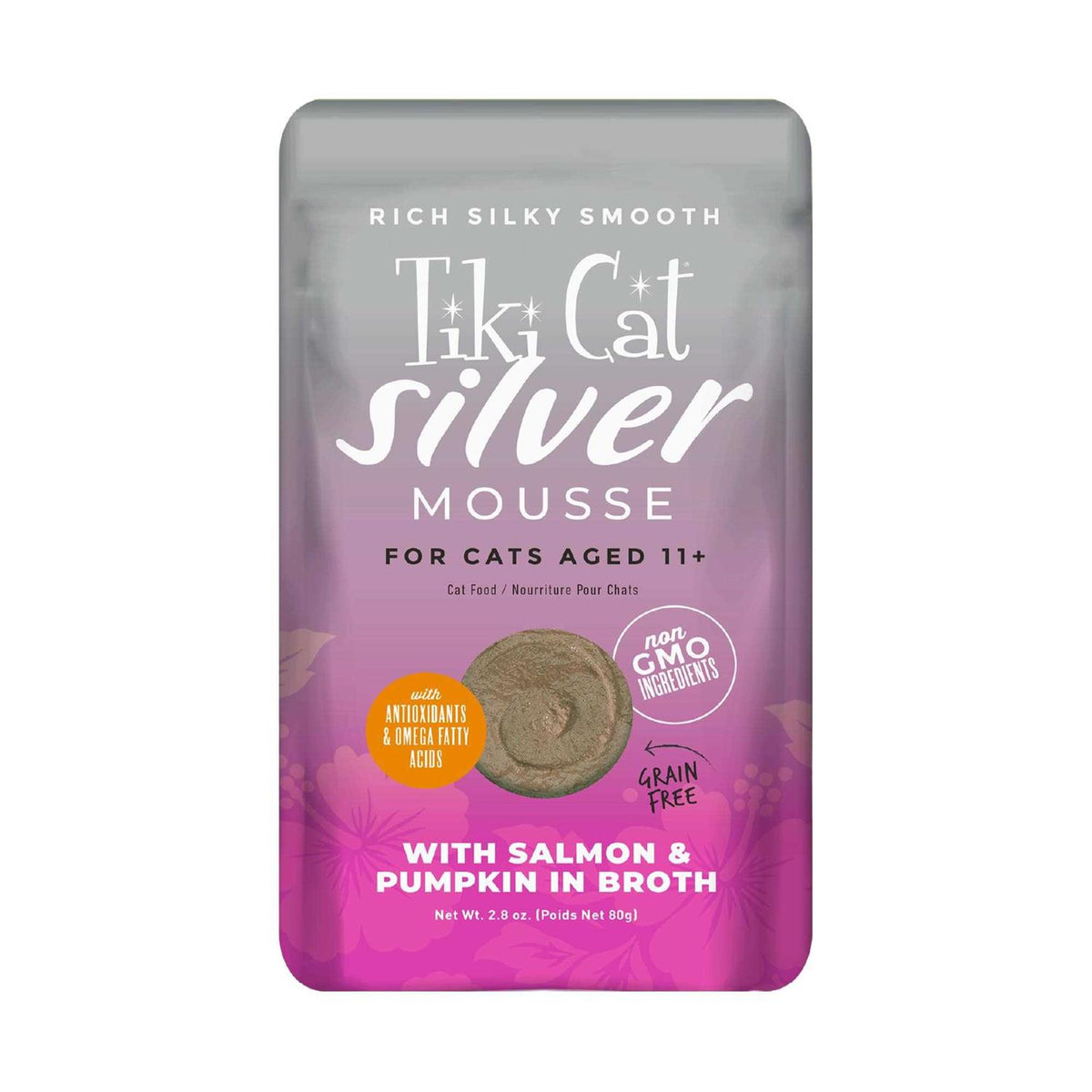 Senior Salmon Wet Cat Food D233
