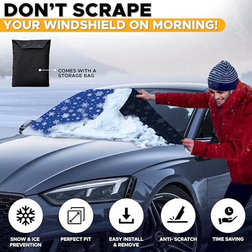 Heavy Duty 600D Oxford Fabric Windshield Cover D599489
