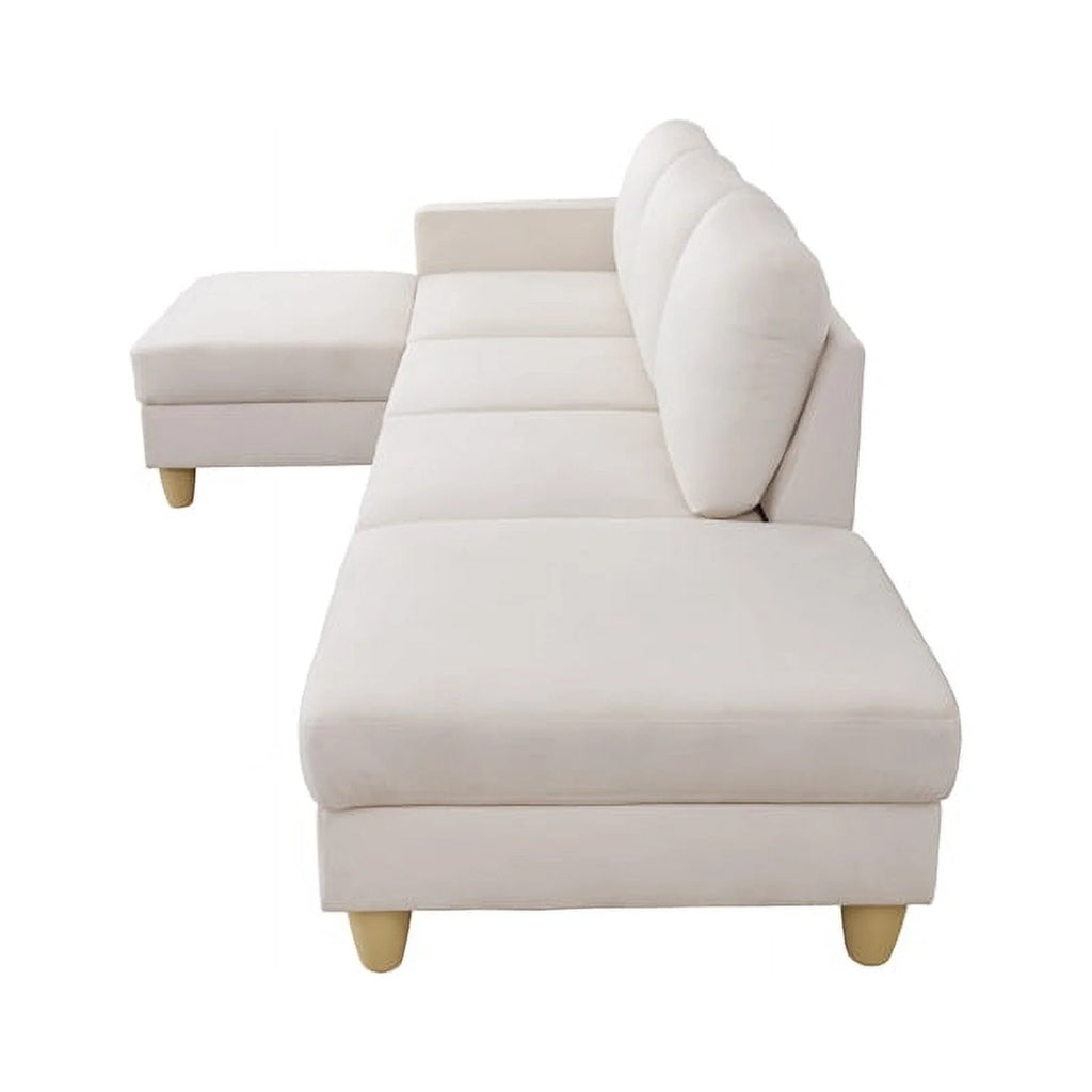 Cream White Sectional Sofa Y356