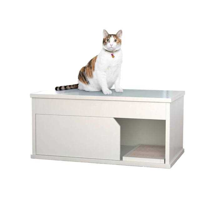 Cat Litter Box Enclosure One Door L27609