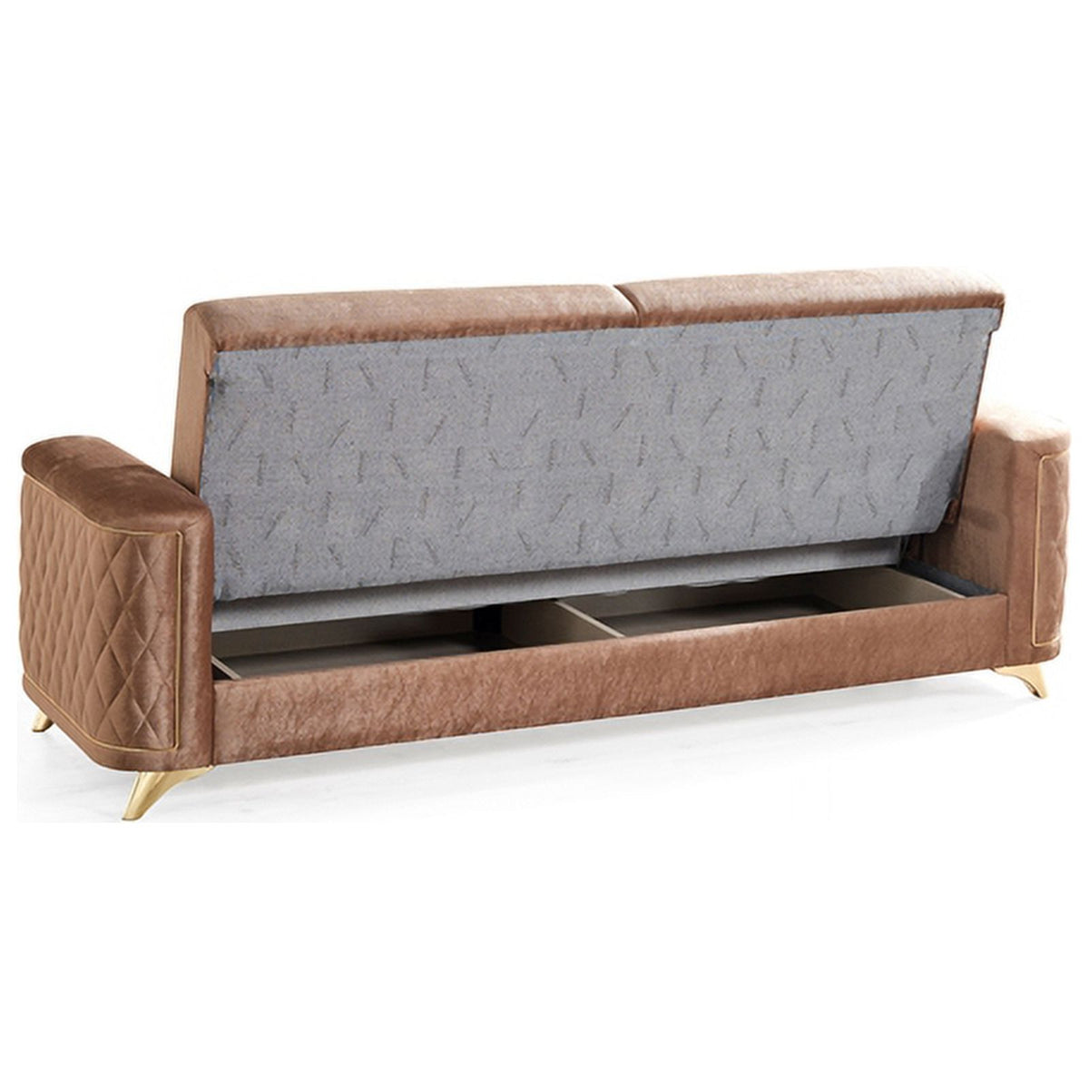 Copper Velvet Sofa P28065