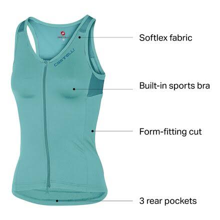 Light turquoise/marine Blue Top R955