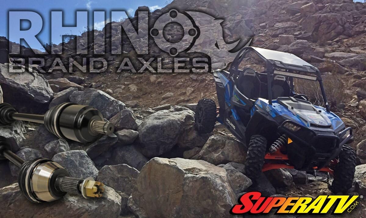 Rear Axle for Polaris RZR XP 1000/1000 4, Chromoly Steel, 1 Rear Axle B274952