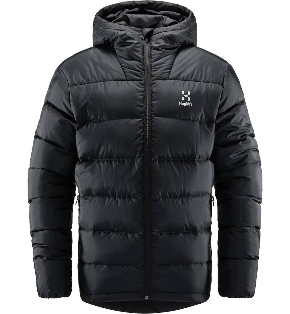Black Down Hood Jacket Q770