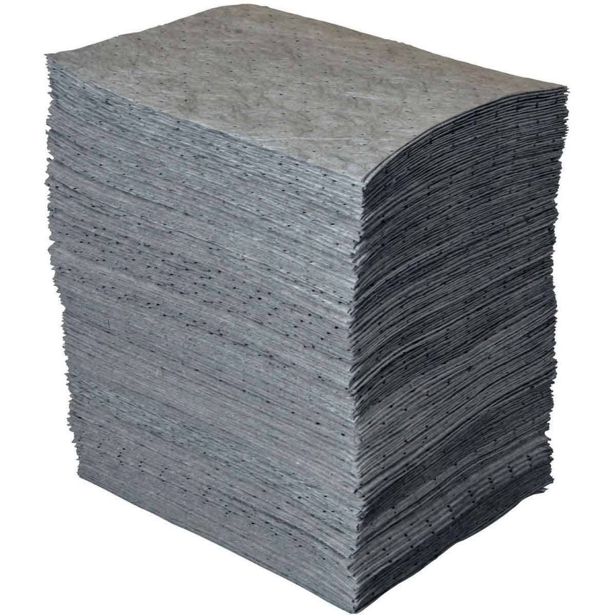 Gray Absorbent Pad, Universal, PK100 D24718