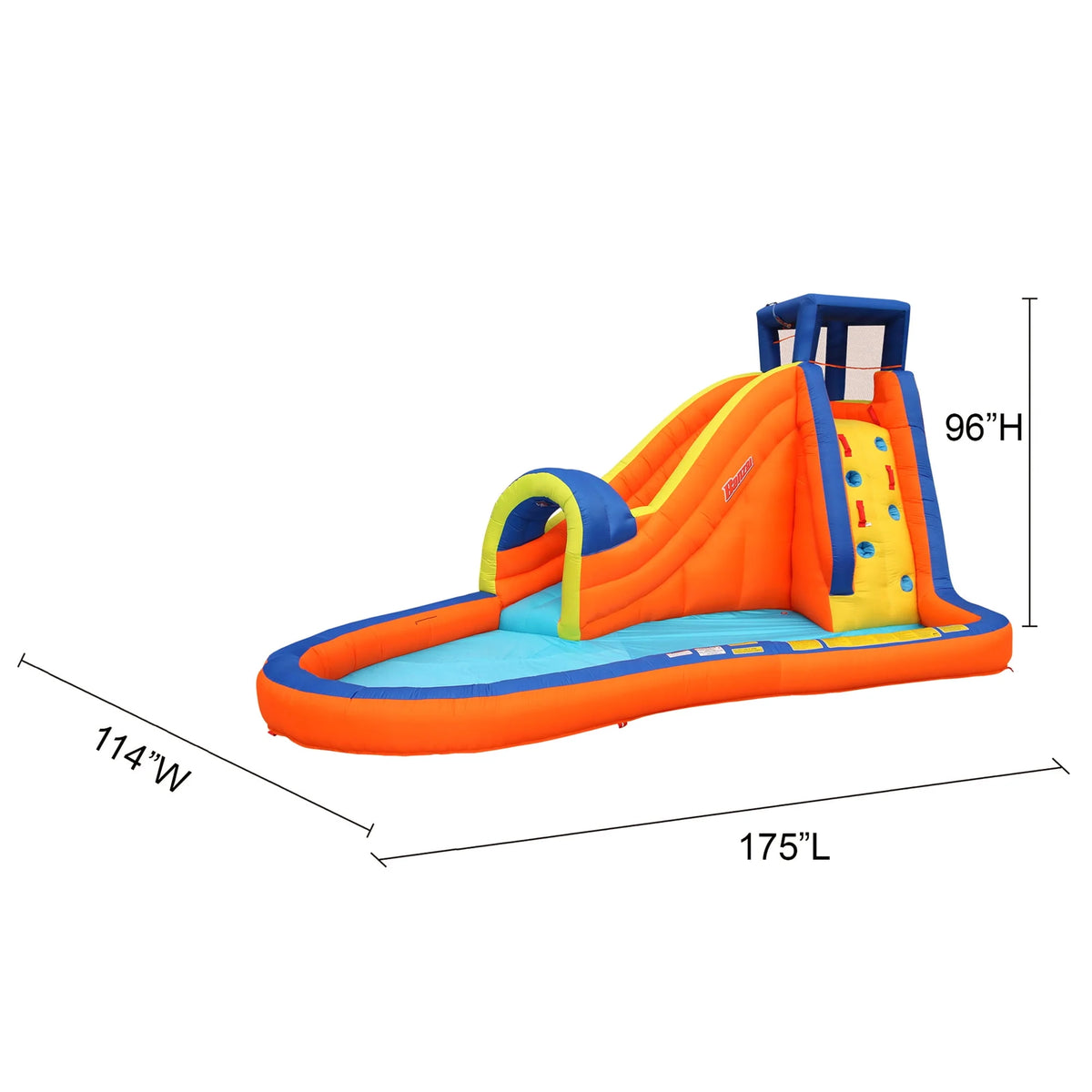 Inflatable Outdoor Water Slide Splash Toy G356