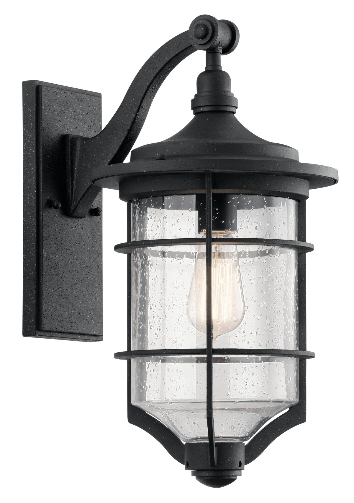 Black Medium Outdoor Wall Light G2565
