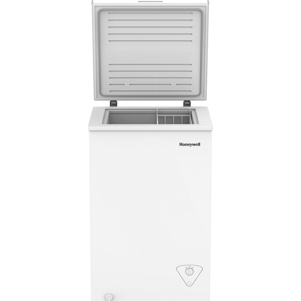 White 3.5 Cu Ft Chest Freezer with Storage Basket N532420