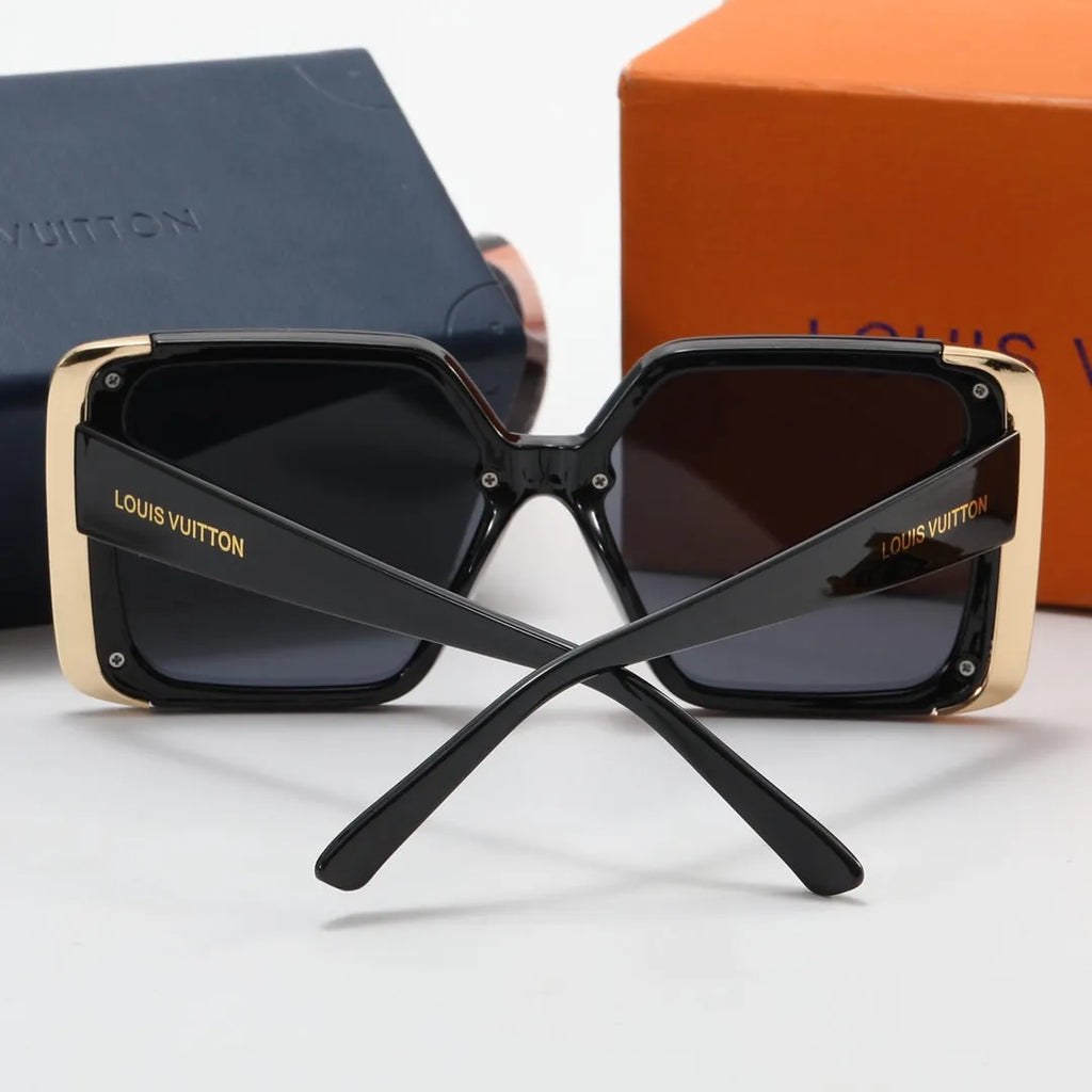 Square Frame Polarized Sunglasses Y348