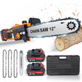 12 inch Cordless Electric Chainsaw with 2 Battery C265209