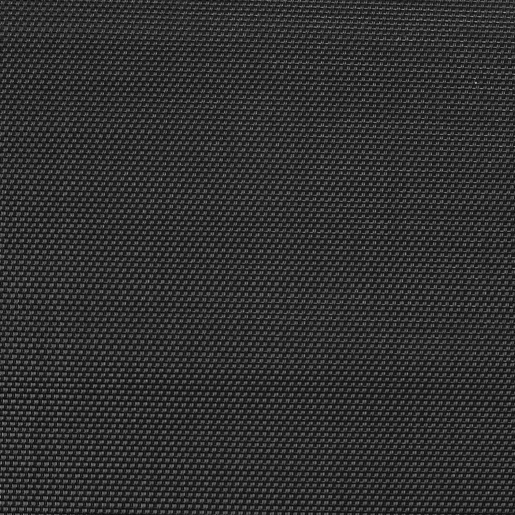 Black Steel and Sling Folding Outdoor Patio Armchair Set of 2 G10723