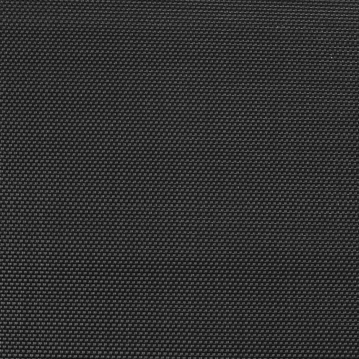 Black Steel and Sling Folding Outdoor Patio Armchair Set of 2 G10723