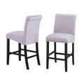 Velvet Counter Chair (Set of 2) C67999