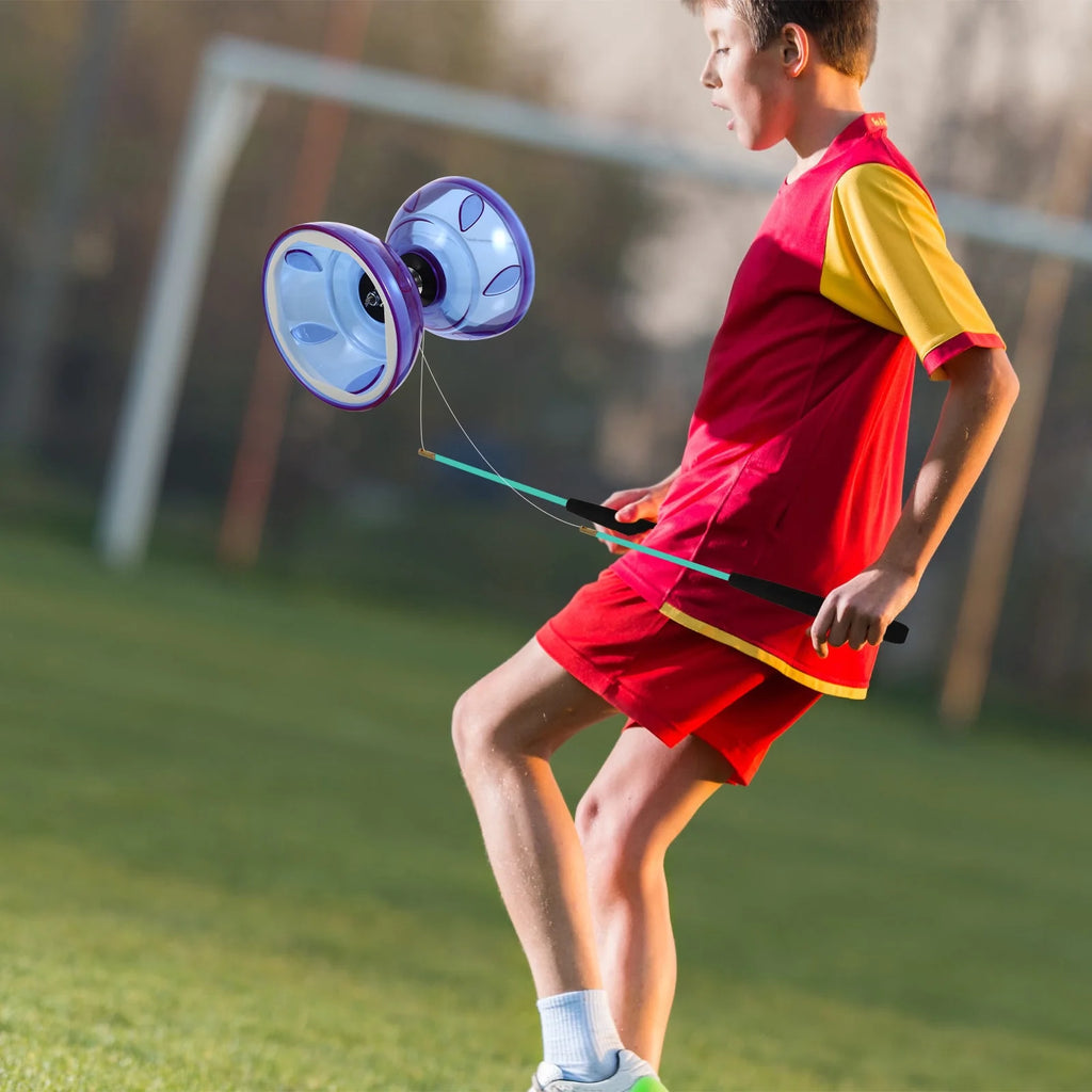 Plastic Diabolo 1 Set Chinese Yoyo Juggling Toy W657121