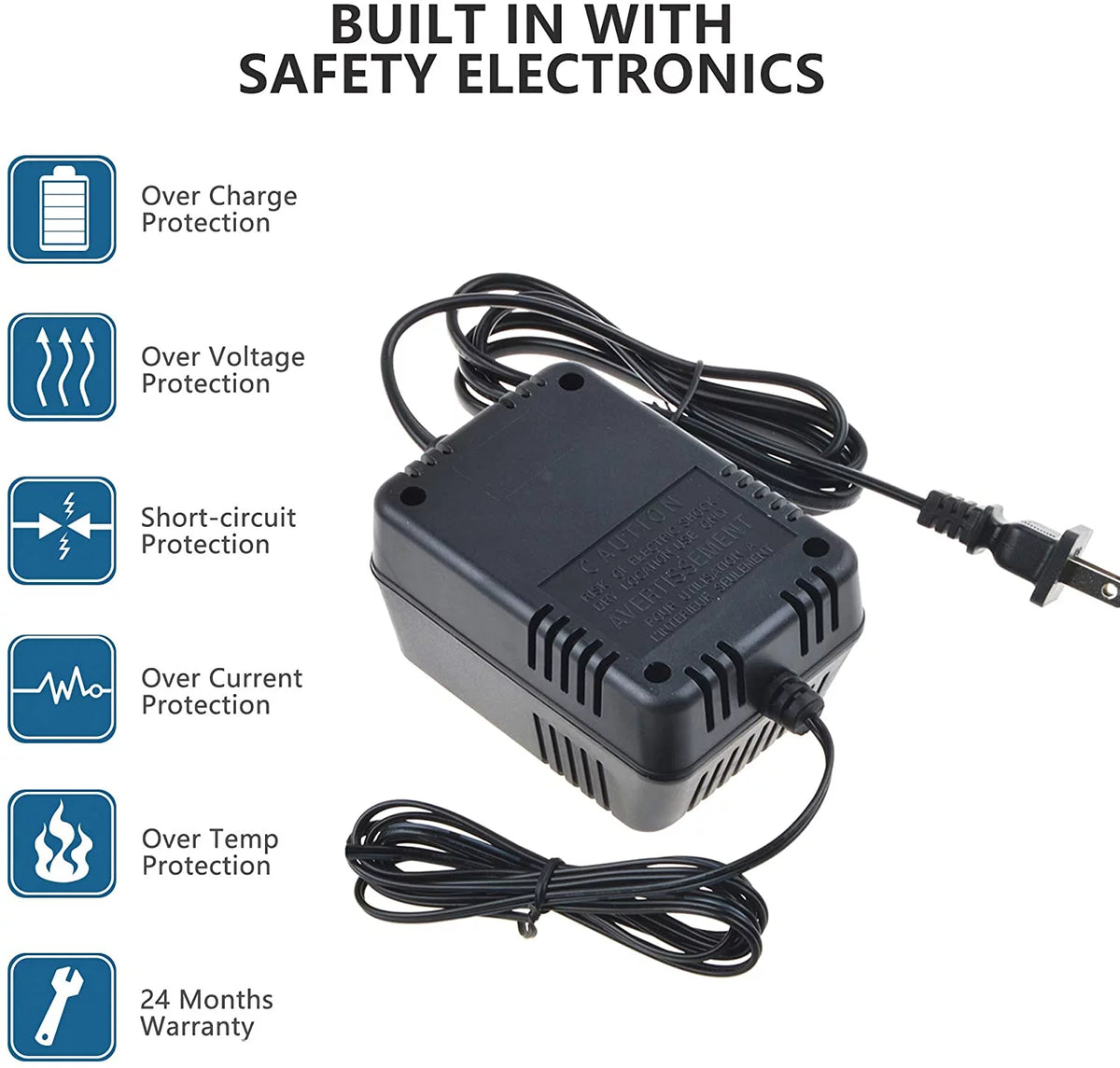 AC-AC Wall Adapter Power Supply J43447