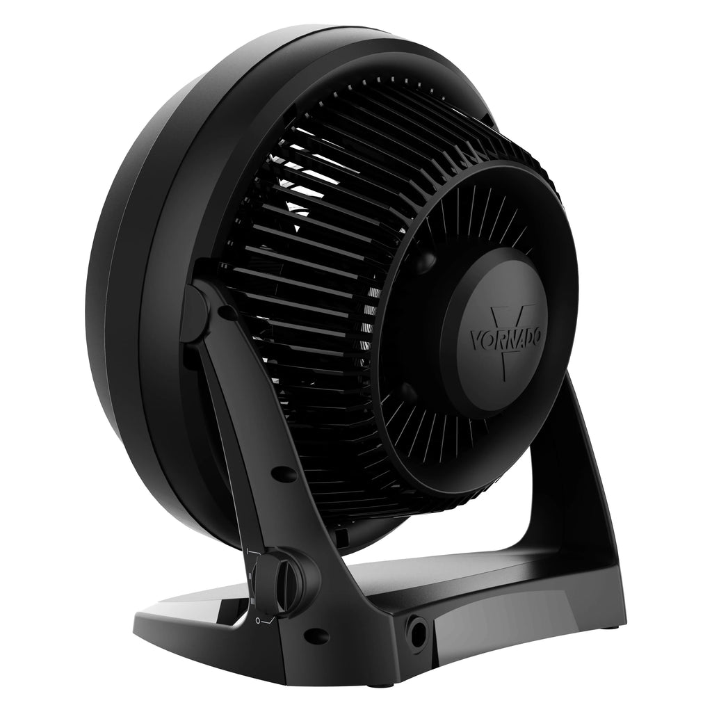 Black Whole Room Air Circulator Floor Fan I743