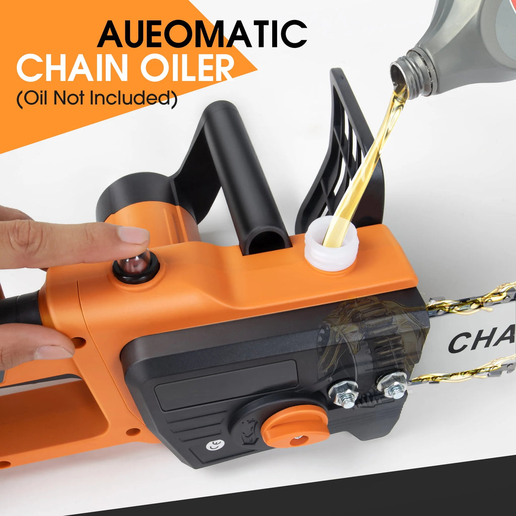 12 inch Cordless Electric Chainsaw with 2 Battery C265209