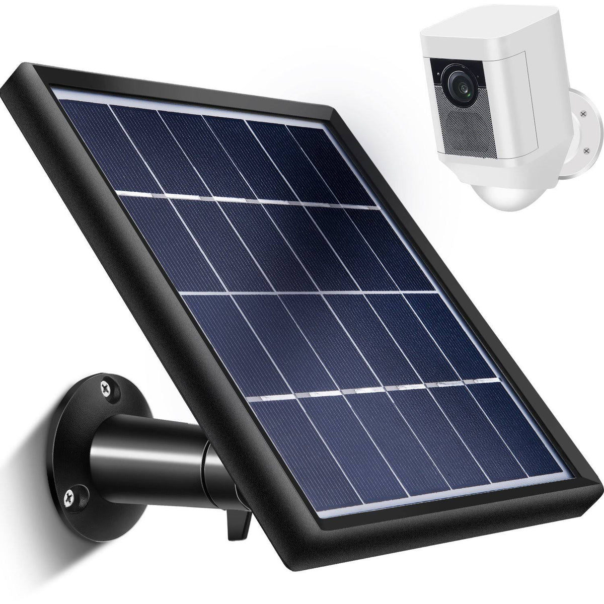 Solar Panel for Ring Spotlight Cam with Security Wall Mount 3.6 M Cable R327