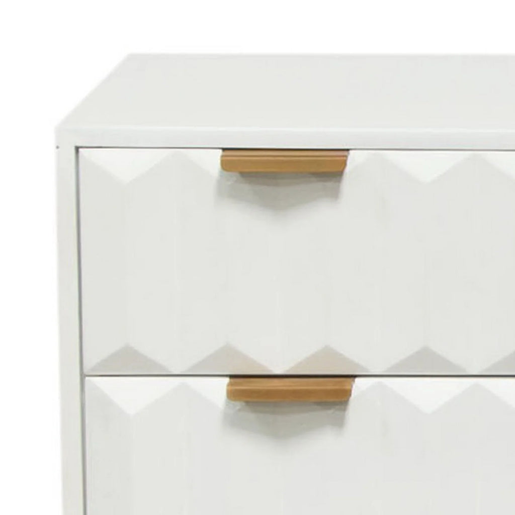 White 6 Drawer Dresser A919267
