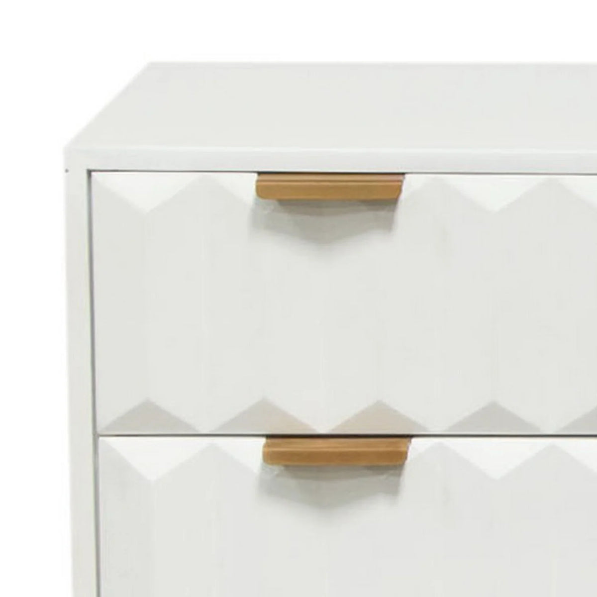 White 6 Drawer Dresser A919267