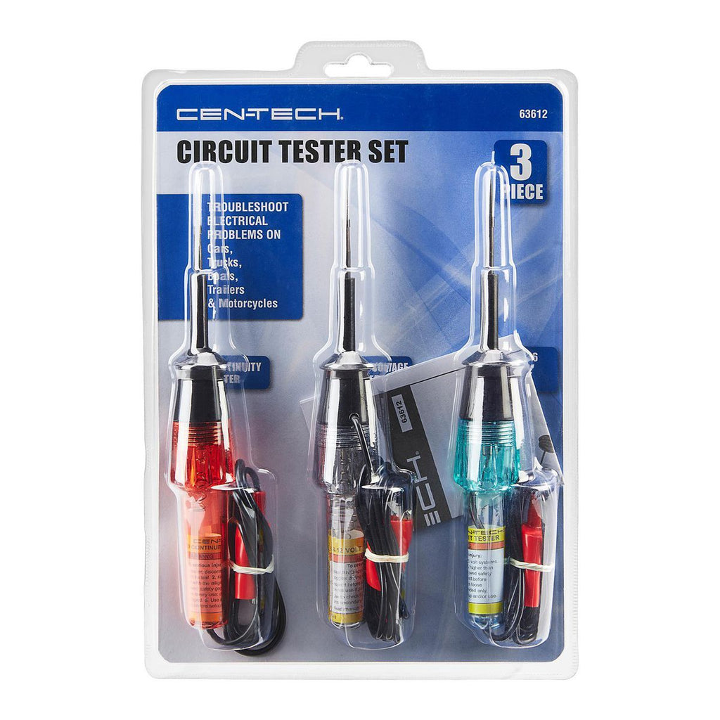 Circuit Tester Set, 3-Piece Y135