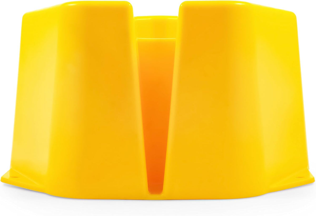 Yellow 7-inch Stabilizer Jack Supports 2-Pack O9154
