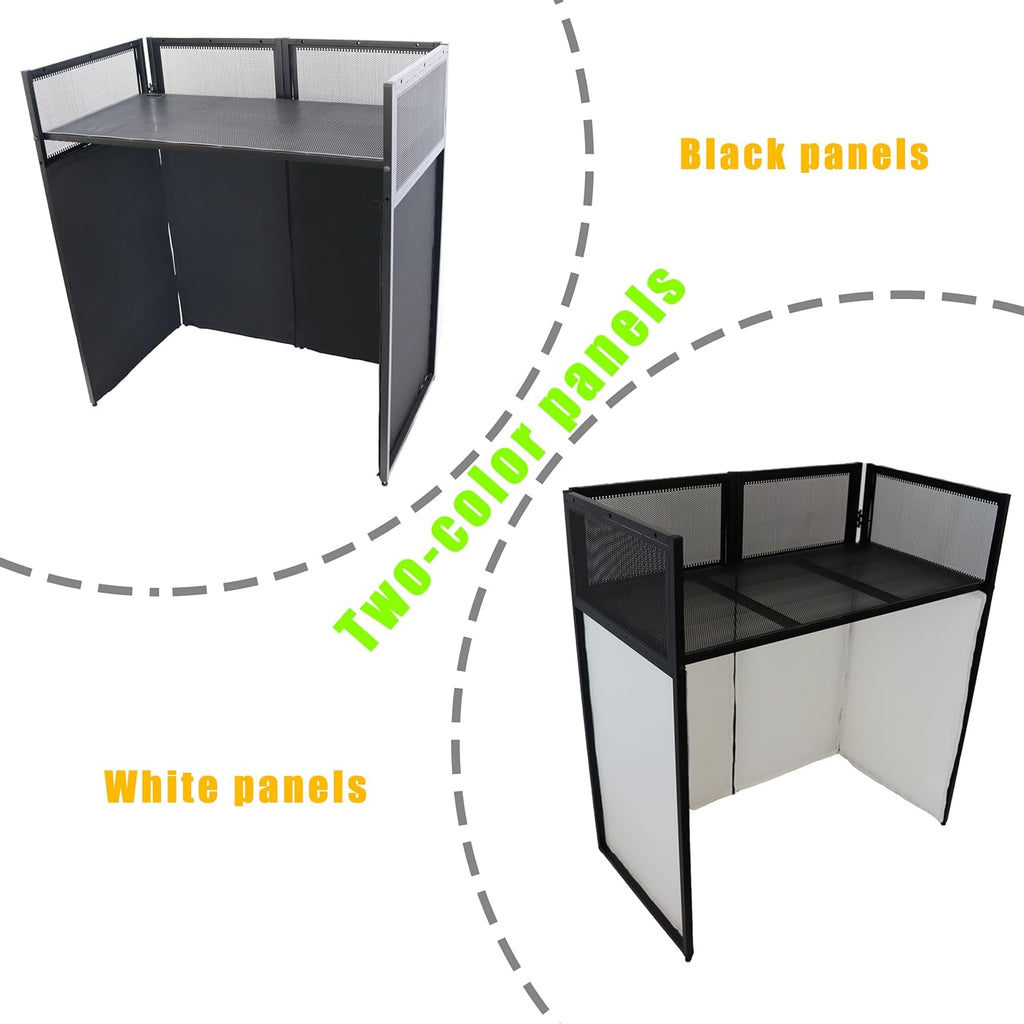 DJ Booth with Metal Frame and Travel Bag X658308