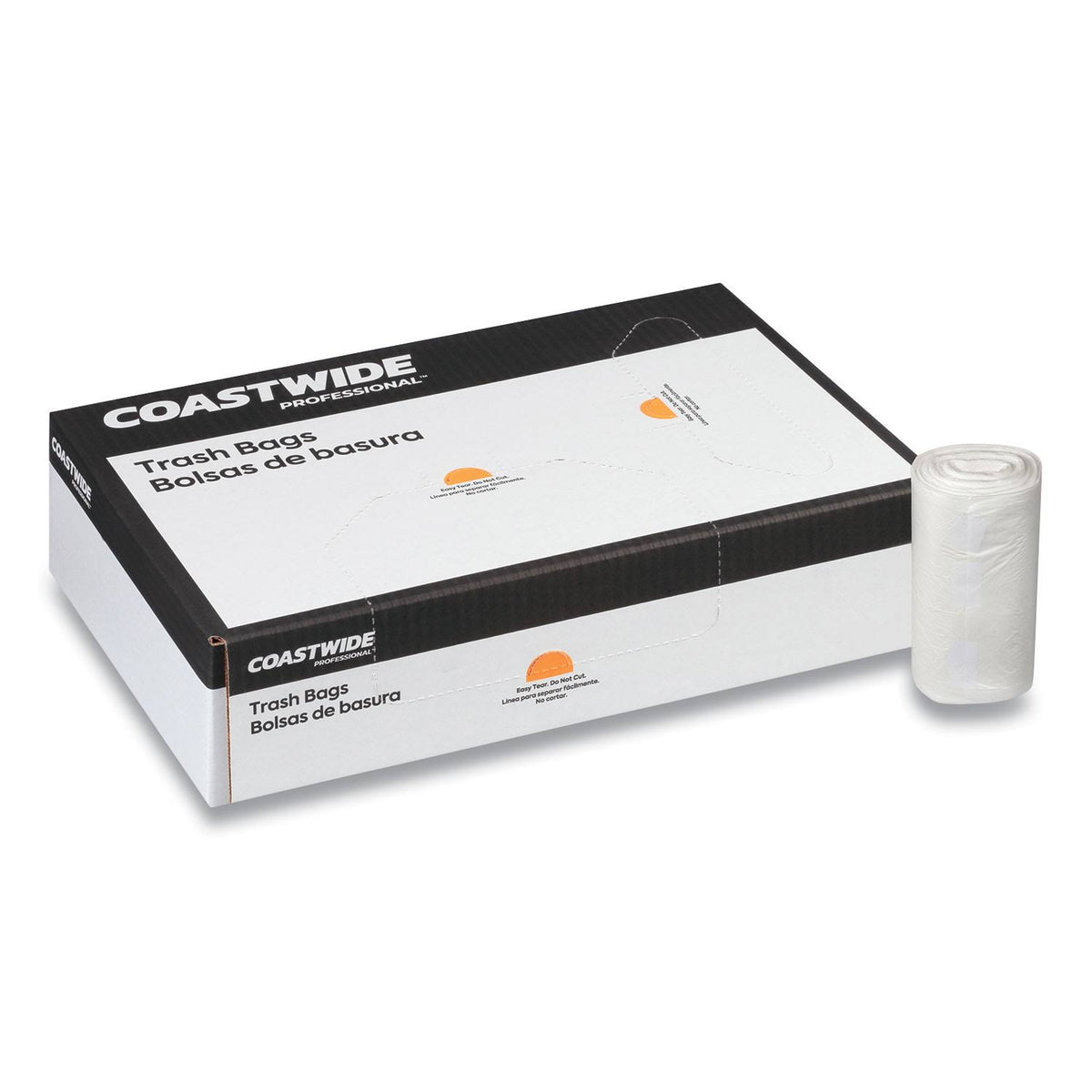 High-Density Can Liners, 56 gal, 16 Mic U8935