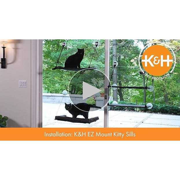 Cat Window Perch with Bolster C58597