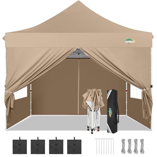 10x30 Pop Up Canopy Tent with 8 Removable Sidewalls, White U7664