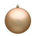 Cafe Latte Matte Ball Ornament Z965531