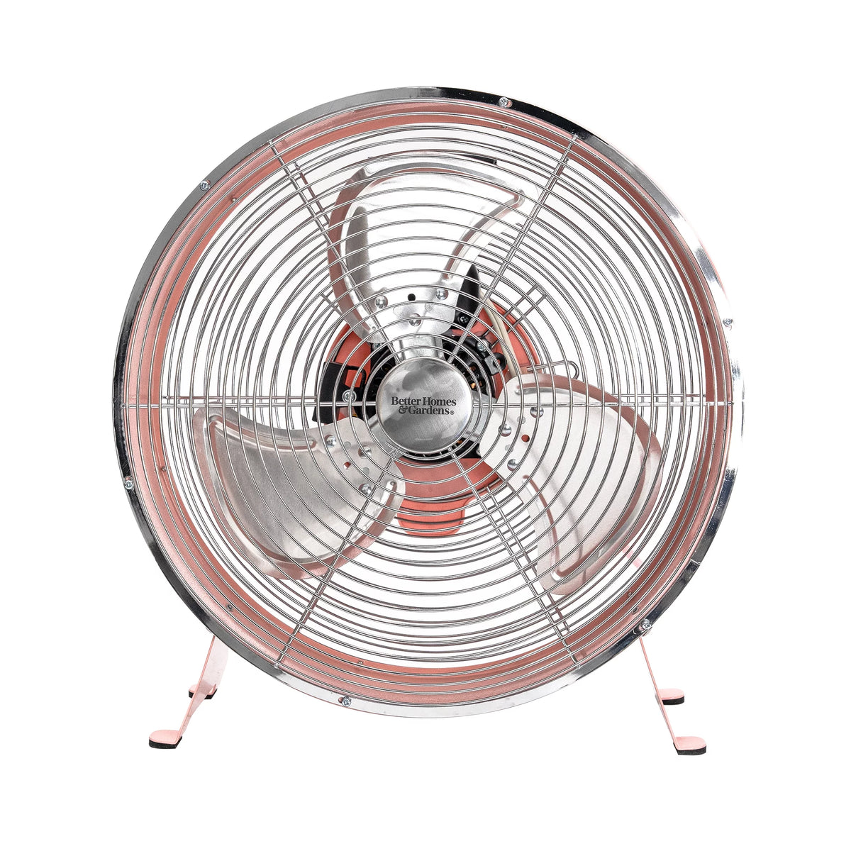 12 inch 3-Speed Retro Metal Drum Fan Black W222554