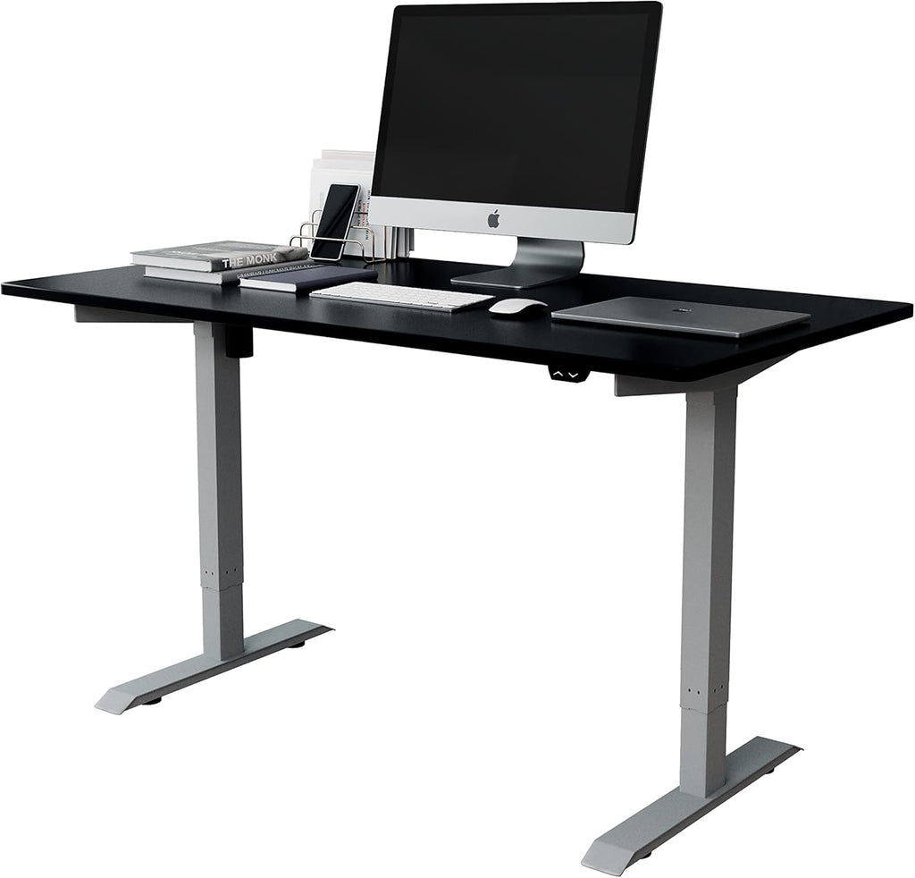 Black Sit to Stand Desk Y30585