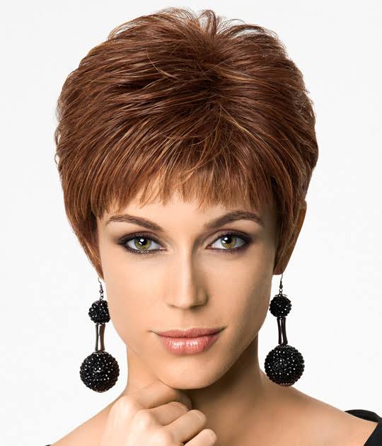 Textured Cut HF Synthetic Wig K18301