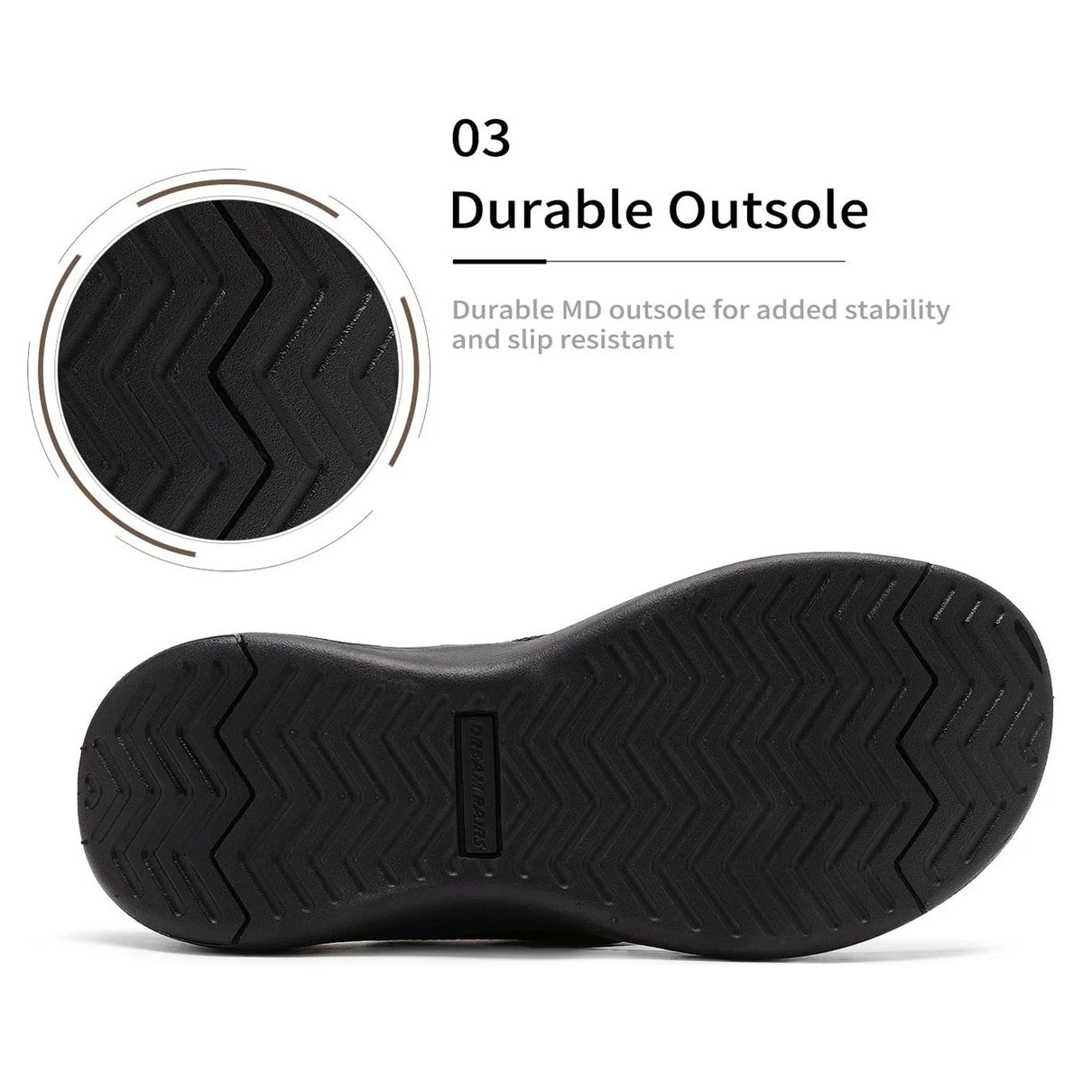Black Flip Flops Thong Sandals K3072