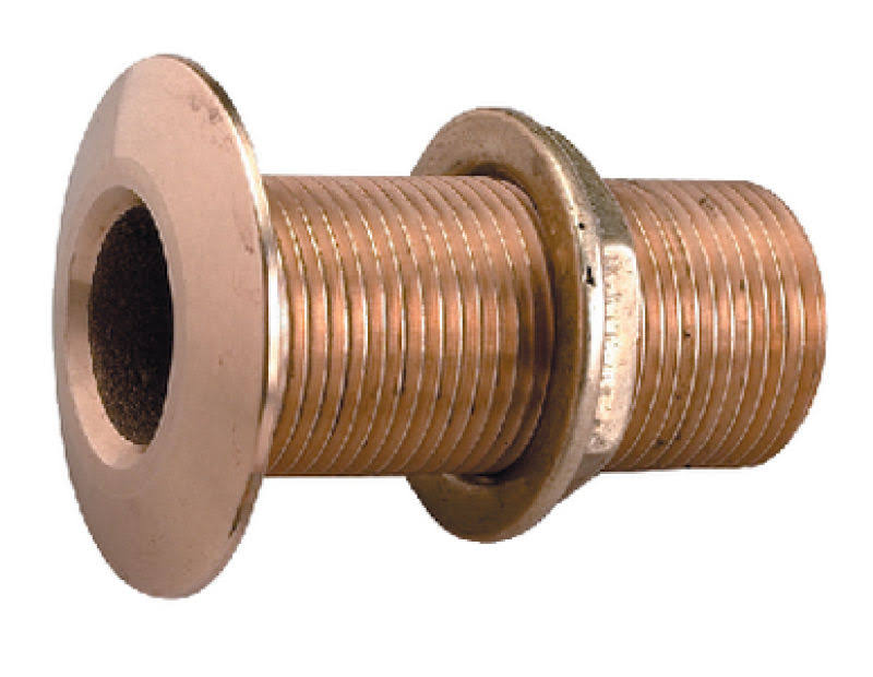 Bronze Thru-Hull Fitting with Pipe Thread Q150