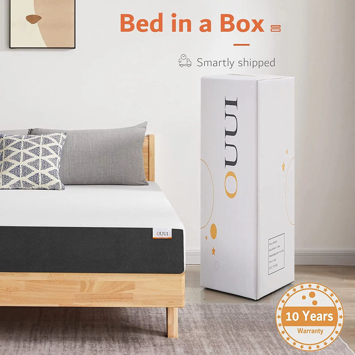 Memory Foam Mattress in a Box O473
