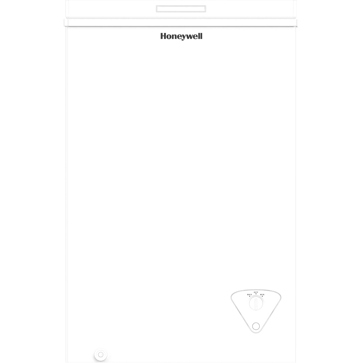 White 3.5 Cu Ft Chest Freezer with Storage Basket N532420