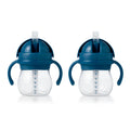6 Oz Straw Cup with Handles 2 Pack E31016