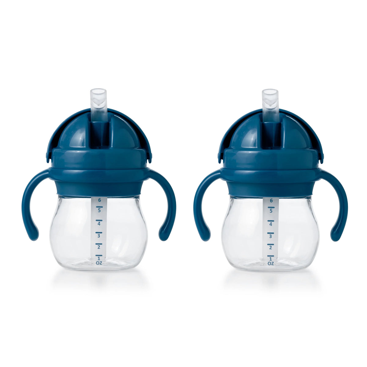 6 Oz Straw Cup with Handles 2 Pack E31016