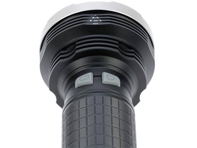 Black 2600 Lumen Flashlight and Case L35288